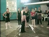 Ballet Nacional de Cuba en clases.