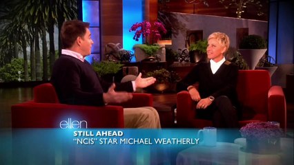 Michael Weatherly on Ellen