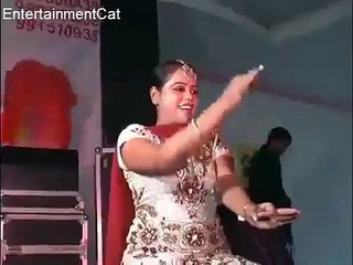 Desi Girl Dancing in College Stage Show