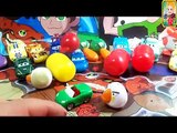 Angry Birds unboxing Kinder surprise eggs collection CARS StarWars Marvel Avengers