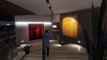 GTA 5 Franklin's house used as a bunker with bullet proof transparent walls.