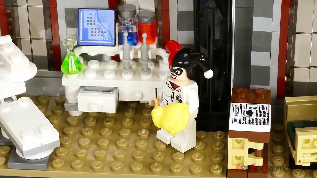 Batman ARKHAM ASYLUM Breakout 10937 Lego DC Comics Super Heroes Build Review