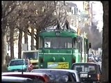 Trams and Trolleybuses in the town of Basel ( Hi8 Video )