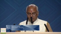 Consul General of India Akhilesh Mishra at Ahmadiyya Muslim convention Canada 2015