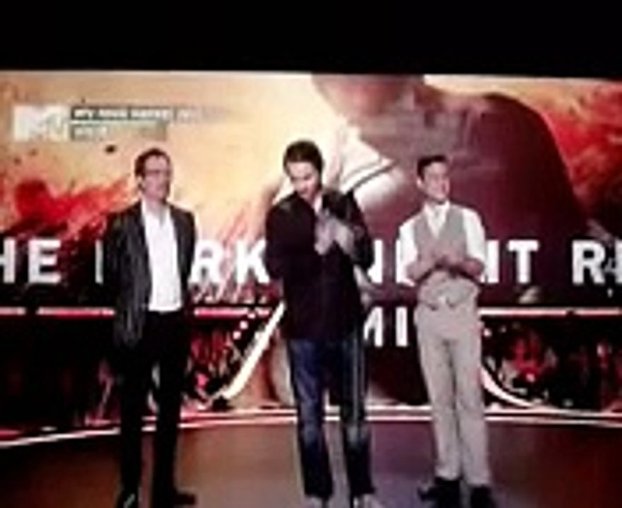 Christian Bale cries after seeing a footage of Heath Ledger | MMA '12