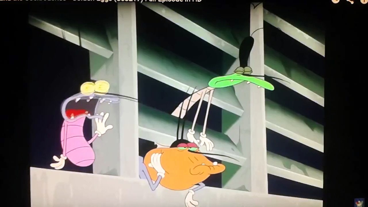Animation error in Oggy and the Cockroaches