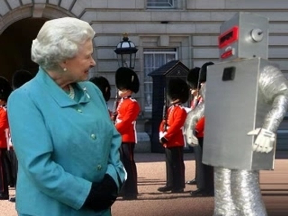 Robot that helps emigrants