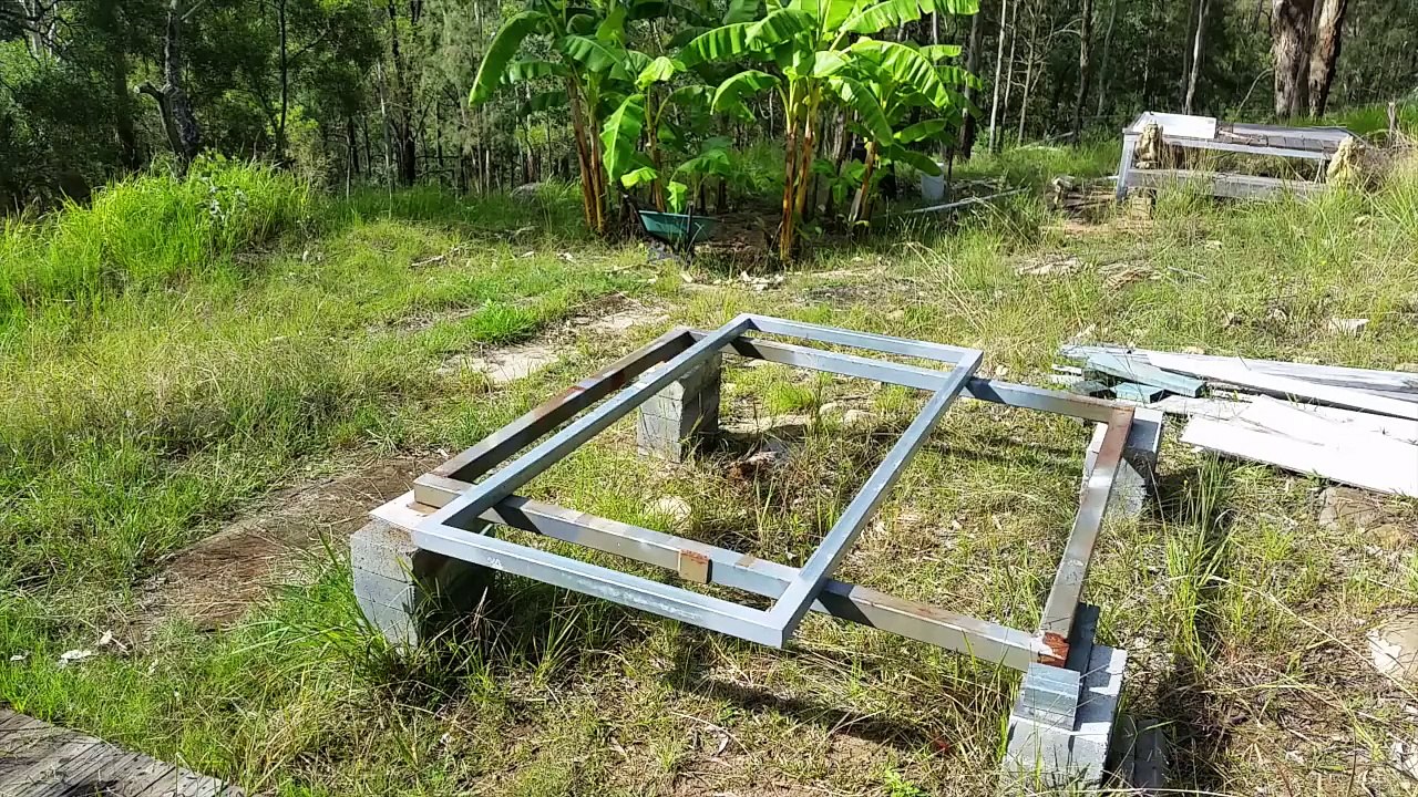 Shipping Container House – Installing a sliding cavity pocket door in a shipping container