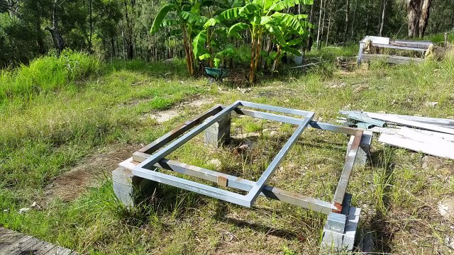 Shipping Container House – Installing a sliding cavity pocket door in a shipping container