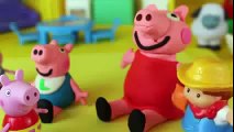 Peppa Pig Superheroes Play Doh Costume George Pig Dinosaur Playdough Suit ToysReviewToys