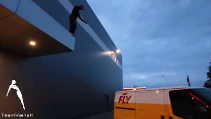 Car jumping fail funny _ Funny Compilation _ The Best