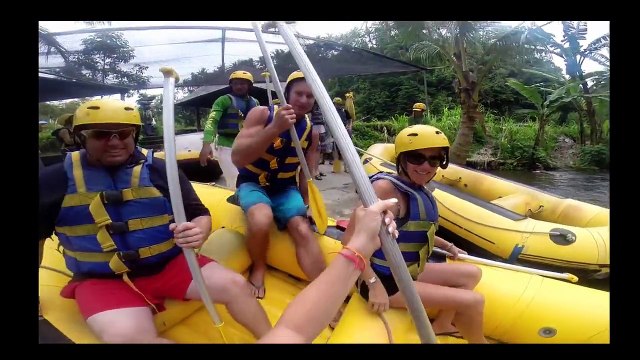Bali White Water Rafting Adventure 9th Jan 2015