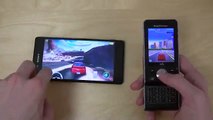 Sony Xperia Z3 vs  Sony Ericsson W910i   Asphalt