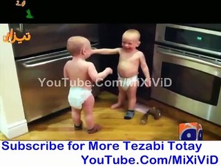 Tezabi Totay Babies Funny Punjabi clip