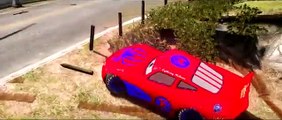 Lightning McQueen Spiderman Ramone Dinoco & Mickey Mouse & Hulk (Marvel) have Fun Disney Pixar Cars