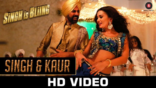 Singh & Kaur - Singh Is Bliing - Akshay Kumar, Amy Jackson - Manj Musik, Nindy Kaur & Raftaar
