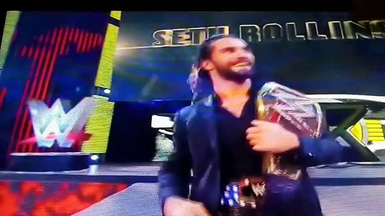 Sting shocking entry in wwe raw 24-08-15  live HD