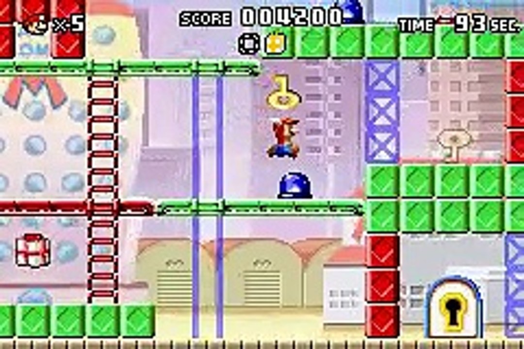 Mario Vs Donkey Kong GBA Playthrough Part 1