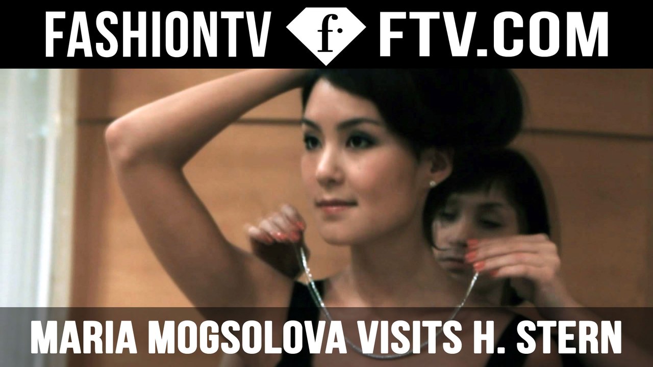 Top Model Maria Mogsolova Visits H. Stern, Tel Aviv | FTV.com