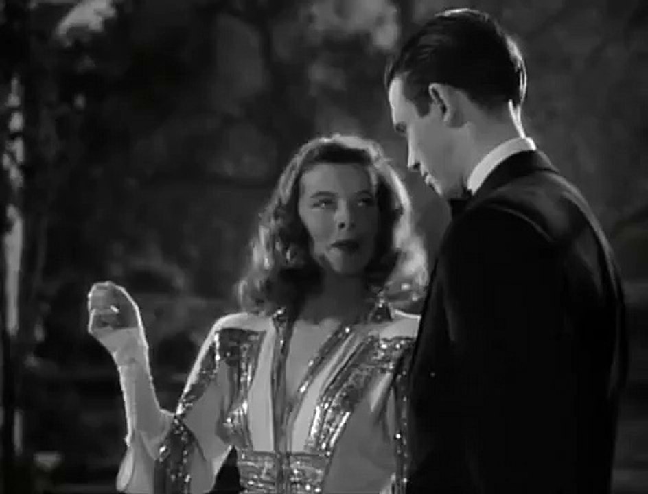 Hepburn & Stewart in "The Philadelphia Story"