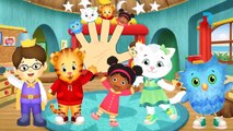 Daniel Tigers Neighborhood Finger Family Songs | 2D Cartoon Animation Nursery Rhymes For C