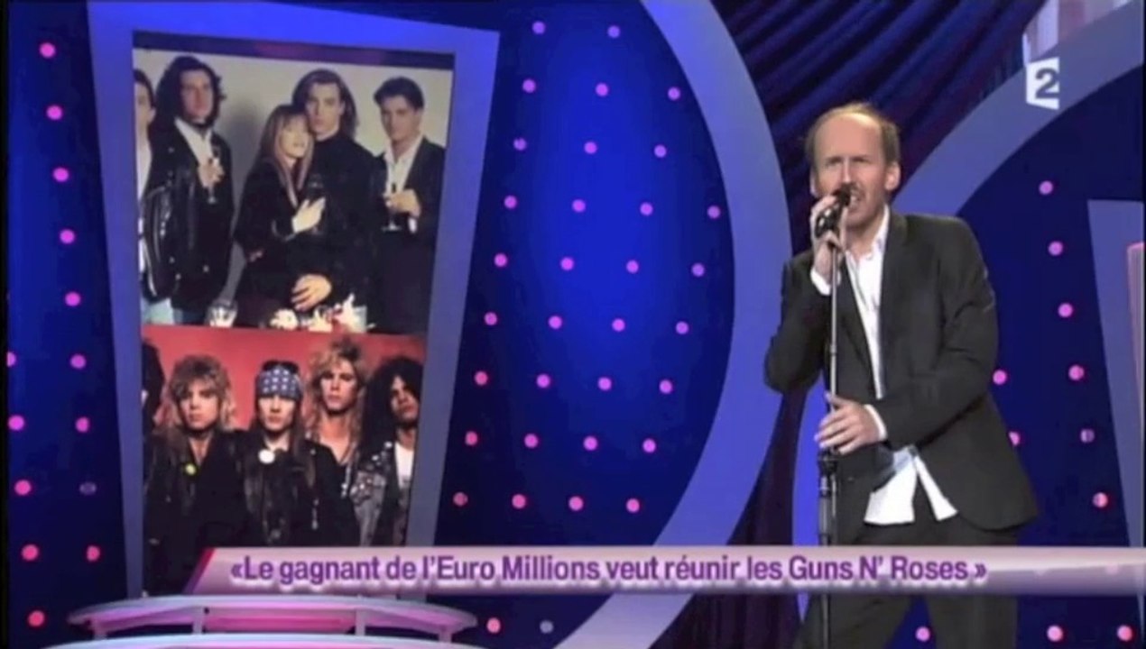 Cyril Etesse - Le gagnant de l'Euromillions veut réunir les Guns'N'Roses - ONDAR