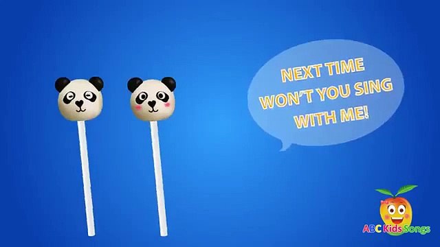 ABC Song for Baby Panda Bear Cake Pops ABC for Kids Nursery Rhymes Songs for