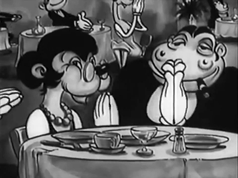 Fleischer Talkartoons Dizzy Dishes (1930)