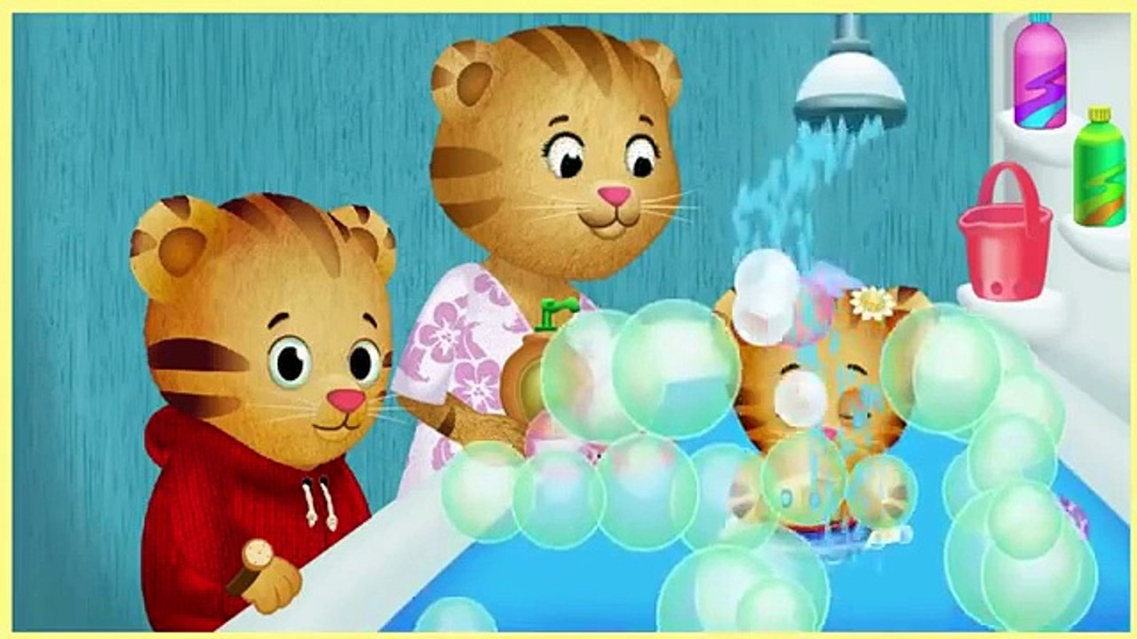 Daniel Tiger's Neighborhood BathTime Baby Bath Cartoon Animation PBS Kids Game Play Walkth