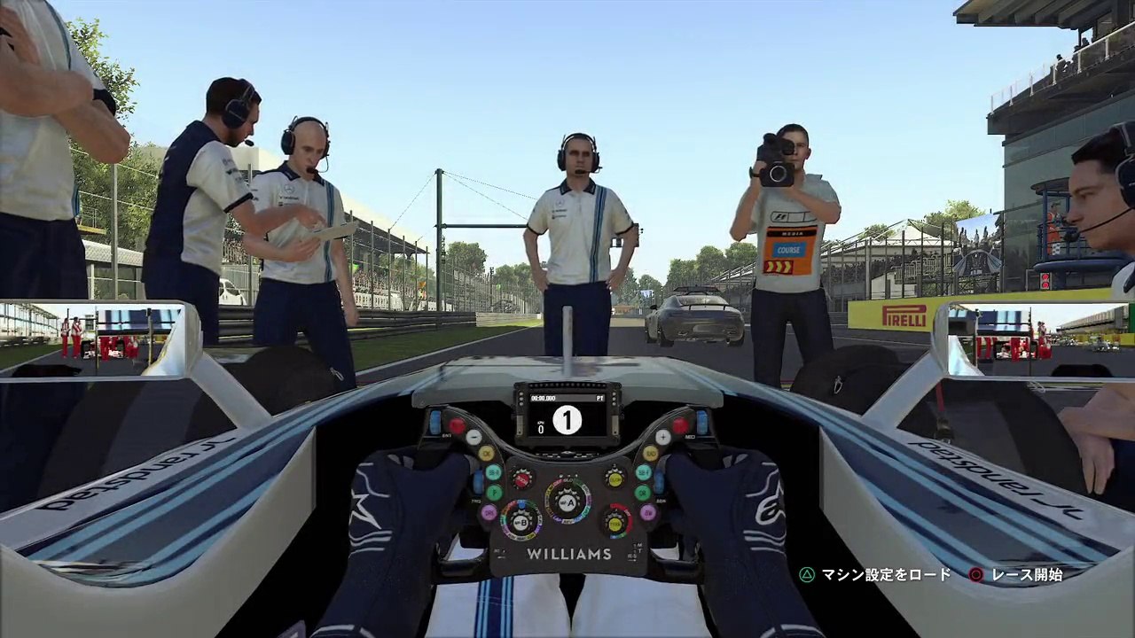 【PS4/F1 2015】イタリアGP 決勝 / Valtteri Bottas