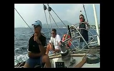 Famous sailing yacht "Running Tide" - Voilier de course