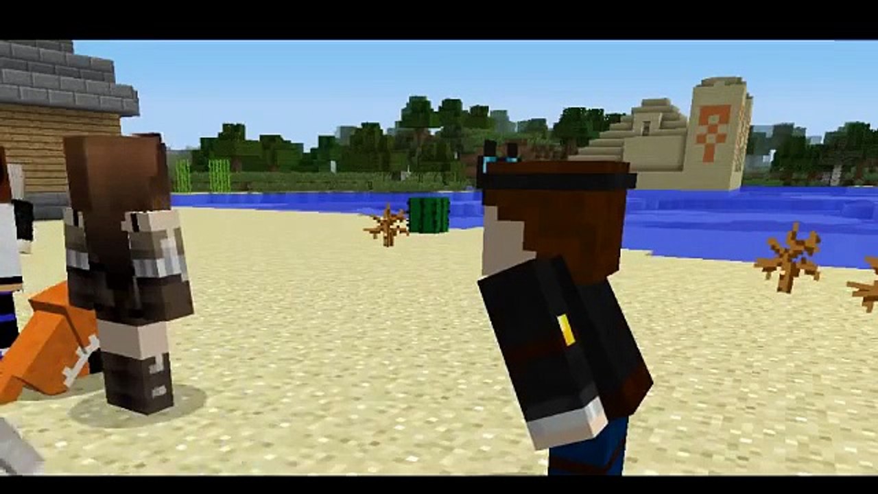 The Diamond Minecart Minecraft | GRIM'S DOG SHOW | Custom Mod Adventure TDM