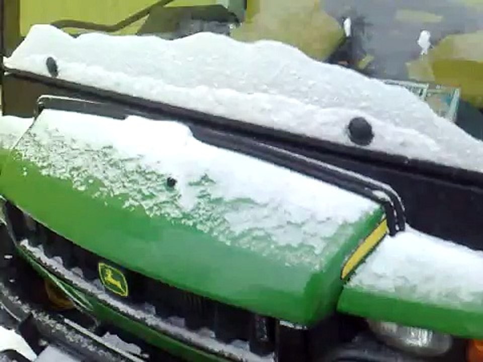 Very Cold start -22C in Finland, John Deere Gator XUV 850D
