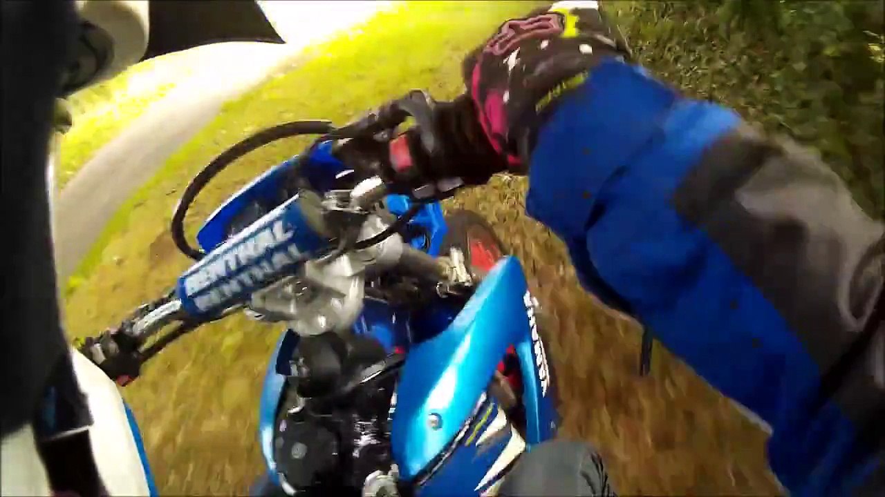 yamaha dt 125 wheelie practice gopro (sj400) 2 stroke any tips? (not  ktm 125 exc sm - kmx125 )