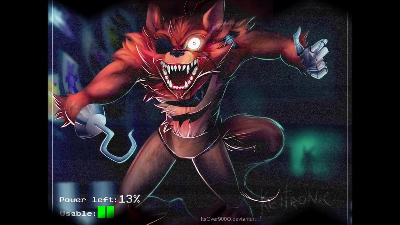 fnaf foxy monster