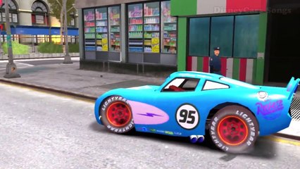 Disney Pixar Cars & Spiderman Nursery Rhymes with Lightning McQueen Song for Kids