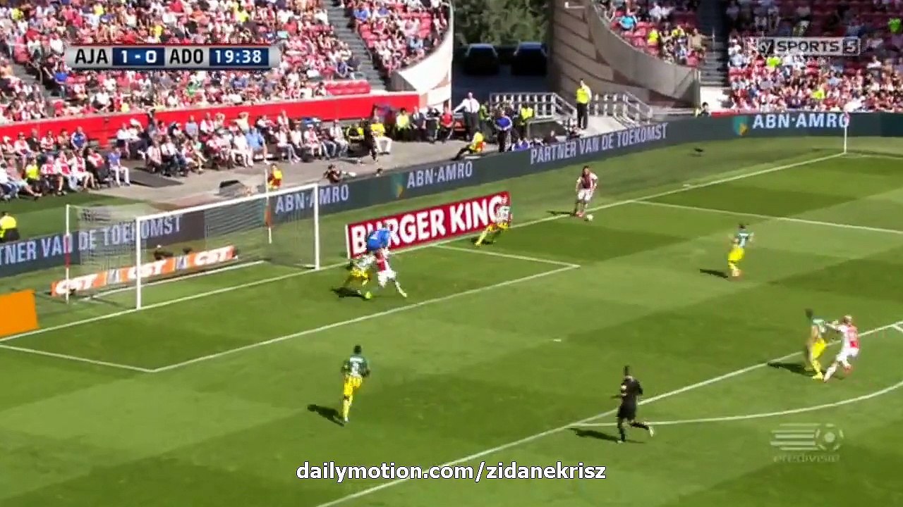 Davy Klaassen 2_0 HD _ Ajax Amsterdam v. ADO Den Haag - Eredivisie 30.08.2015 HD