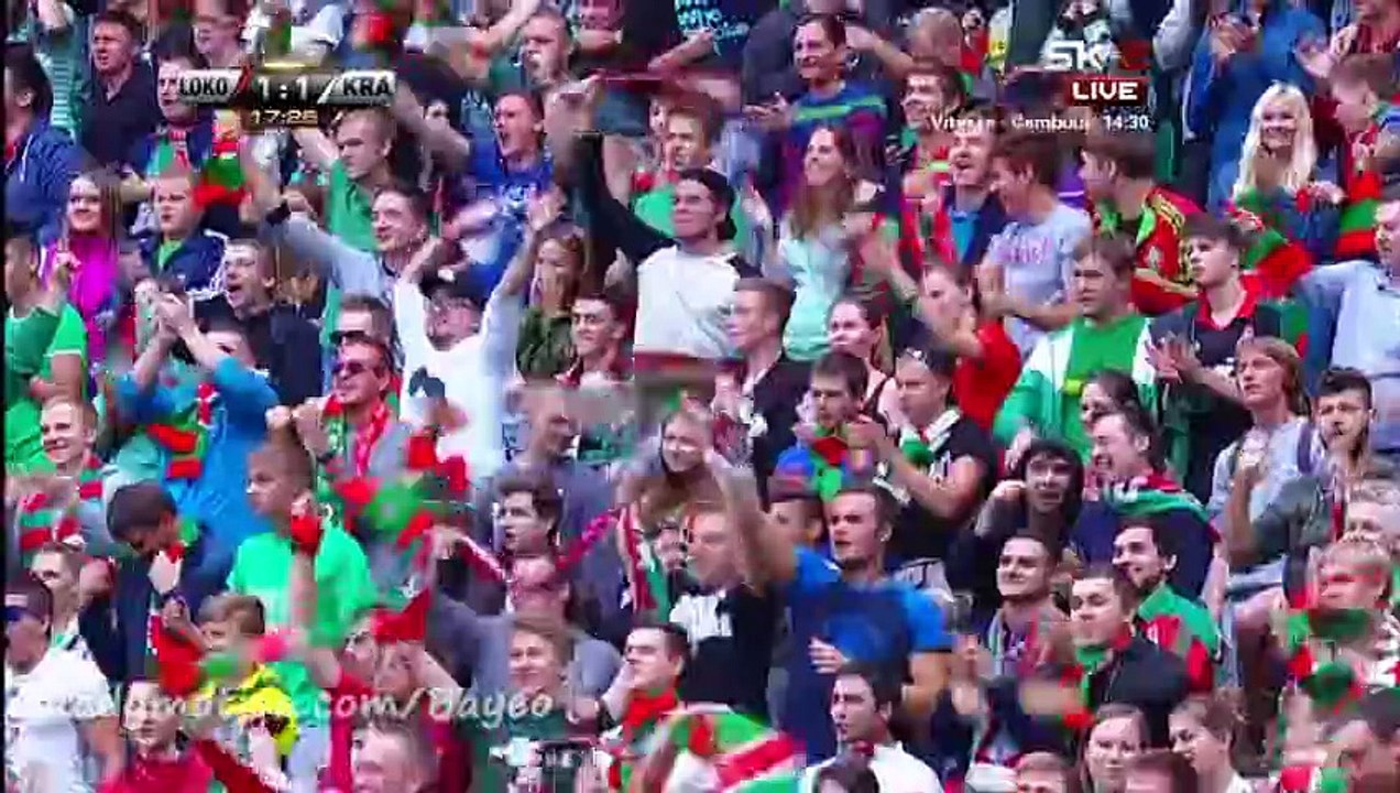 Niasse Goal - Lokomotiv Moscow 1-1 Krasnodar - 30-08-2015