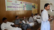 Sami Baloch Noshki Addressing from a Seminar