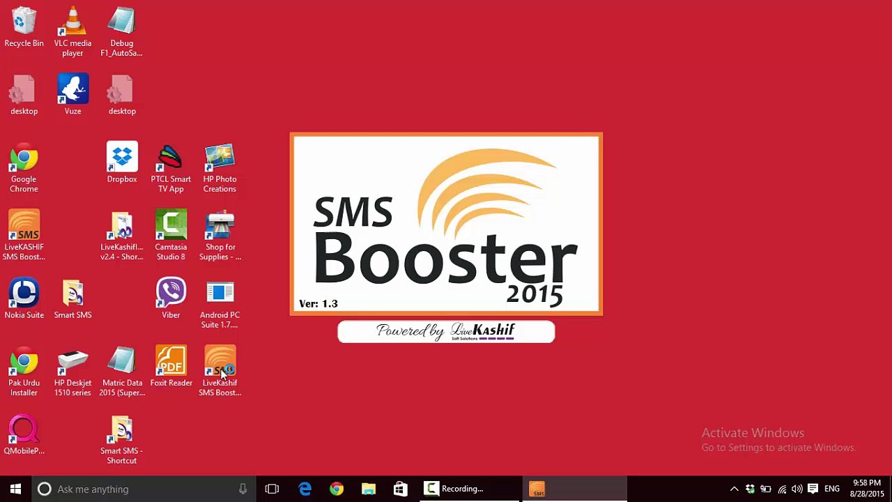Lesson 01 Activating SMS Booster