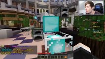 The Diamond Minecart DanTDM Minecraft | ANGRY LEAF BLOCK!! | DanTDM Hide N Seek Minigame