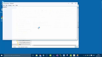 C# How to save username to a text file in WinForm application In Urdu
