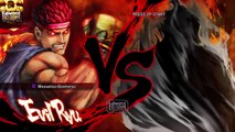 ULTRA STREET FIGHTER IV Evil Ryu VS Shin Gouki