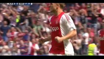 Goal Joel Veltman - Ajax 3-0 ADO Den Haag - 30-08-2015