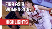 Japan v India - Game Highlights - Group A - 2015 FIBA Asia Womens Championship