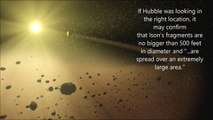 Comet ISON Hubble Update Reveals No Debris Larger than 500ft DIA for C/2012-S1 on 12/19/2013