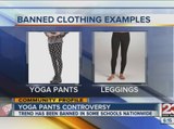 Yoga pants and other tight articles of clothing banned in schools