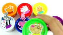 Jucarii Play Doh si surprize pentru copii   Peppa Pig Tom and Jerry disney Cars Frozen Hello Kitty