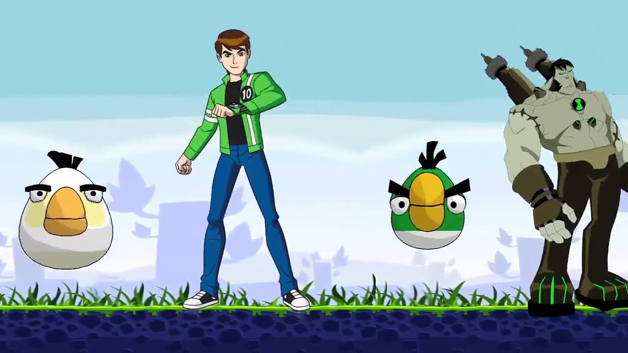 Angry Ben 10(Ben 10 meets Angry Birds)parody video