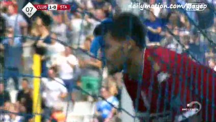 Goal Diaby - Club Brugge 1-0 St. Liege - 30-08-2015